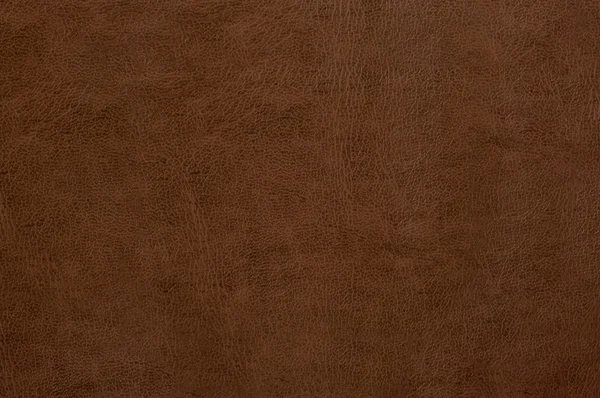 Textura de cuero marrón como fondo — Foto de Stock