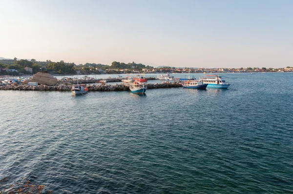 Agios Sostis port, Zakynthos, Görögország — Stock Fotó