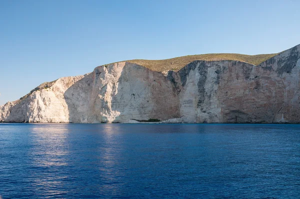 Beutiful côte de falaise de l'île de Zante — Photo