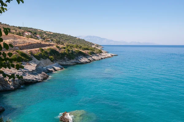 Baie de Xigia avec ressort en soufre et collagène — Photo