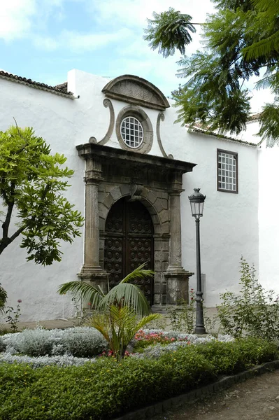 Façade Jardins Extérieurs Mairie — Photo