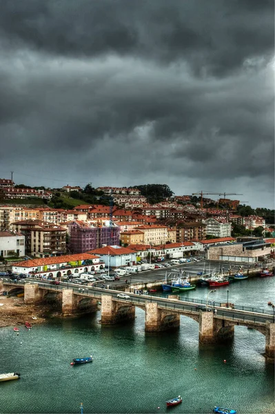 Immagine Dell Estuario Trovato Sulla Costa Santander — Foto Stock