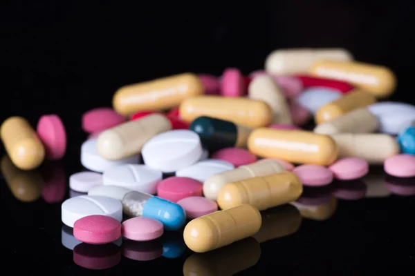 Pills on pile — Stock Photo, Image