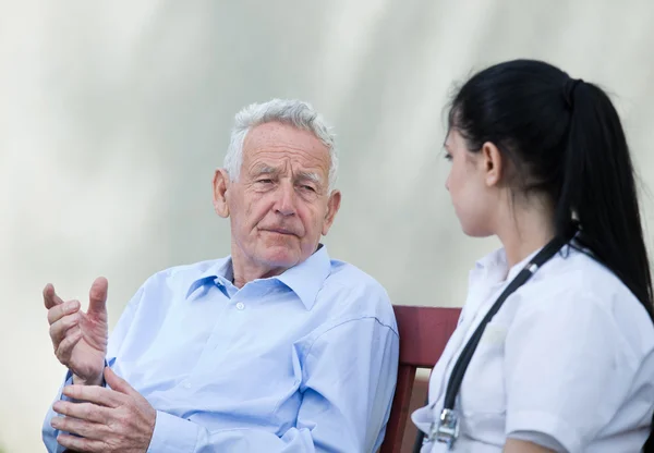 Senior care concept — Stock Photo, Image