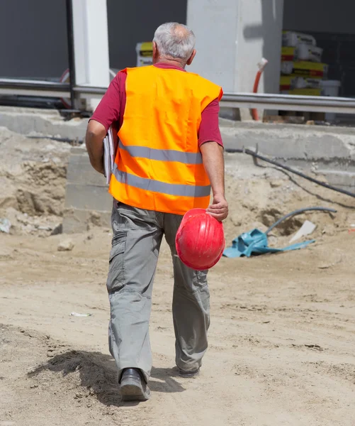 Leitender Ingenieur in Eile — Stockfoto