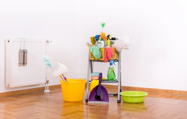 Concetto pulizia casa — Foto Stock