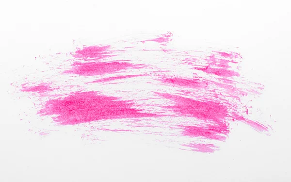 Pink colored brush strokes — Stock Photo, Image