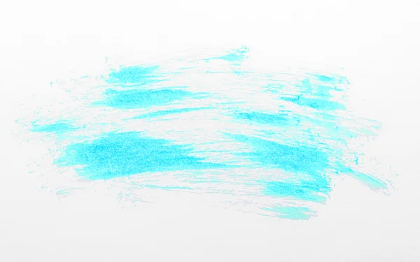 Blue colored brush strokes — Stock Photo, Image