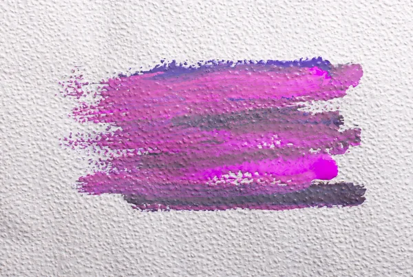 Violet colored brush strokes — Stock Photo, Image