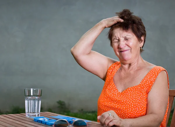 Kopfschmerzen — Stockfoto