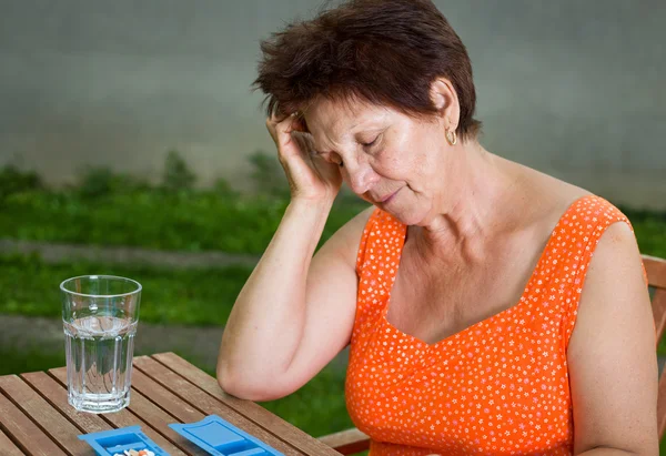 Kopfschmerzen — Stockfoto