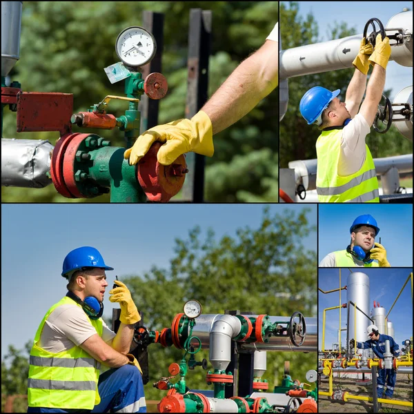 Industria del petróleo y el gas —  Fotos de Stock