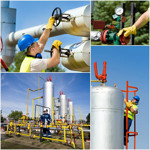 Oil and gas industry — Stock Photo, Image