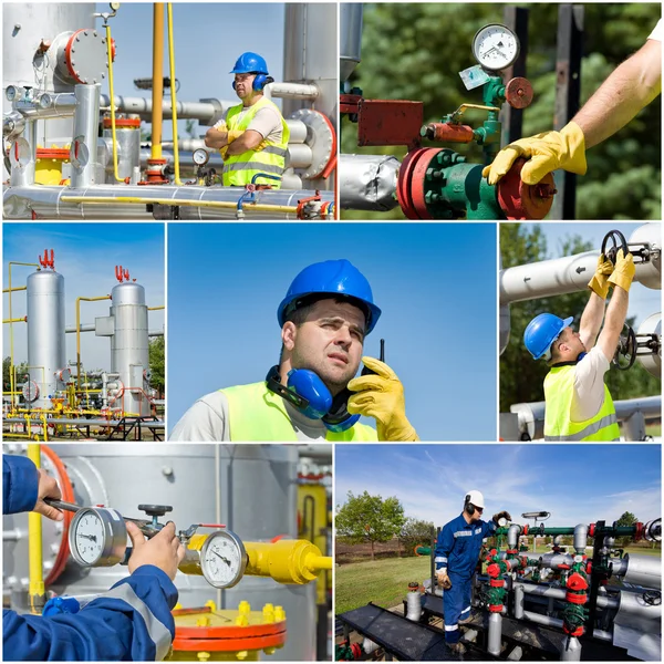 Oil and gas industry — Stock Photo, Image