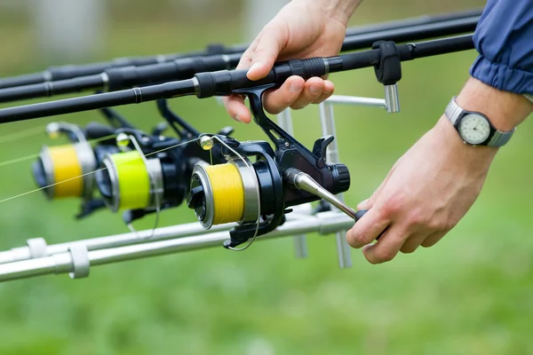 Haste de pesca — Fotografia de Stock