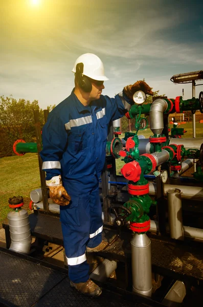 Natural gas industry — Stock Photo, Image