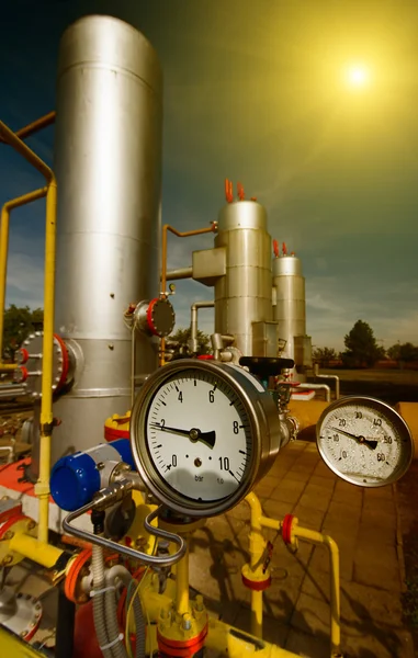 Industria del gas natural — Foto de Stock