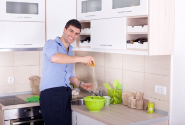 Ev yapımı ekmek hazırlama