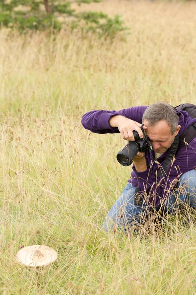 Fotograf v akci — Stock fotografie