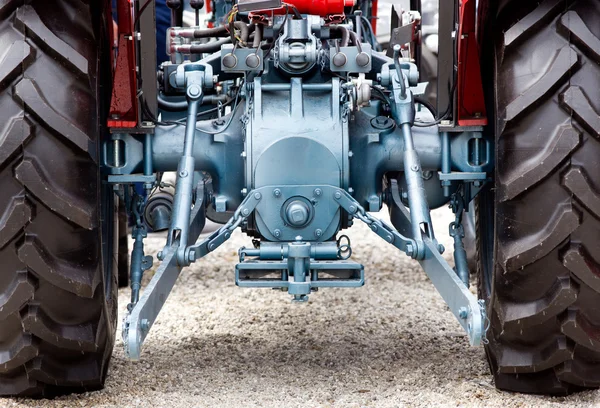 Rear view of tractor — Stock Photo, Image