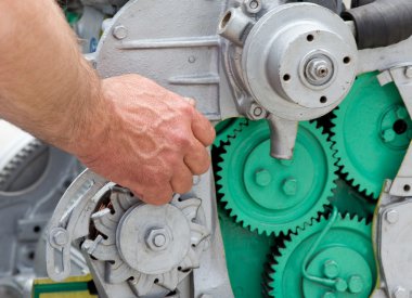 Dizel motor bölümü