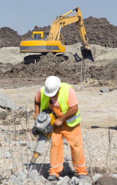 Lugar de construcción — Foto de Stock