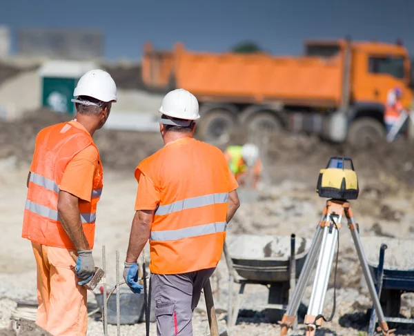 Construction workers — Stock Photo, Image