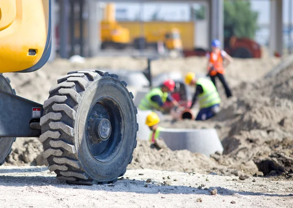 Ambiente del sitio de construcción — Foto de Stock