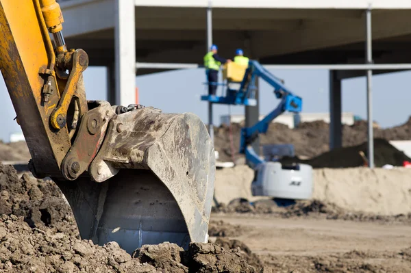 Atmosfera del cantiere — Foto Stock