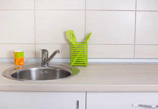 Kitchen sink — Stock Photo, Image