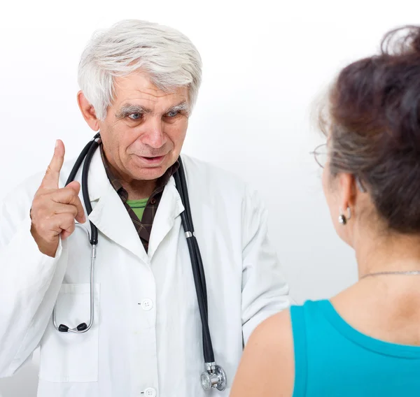 Doctor and patient — Stock Photo, Image