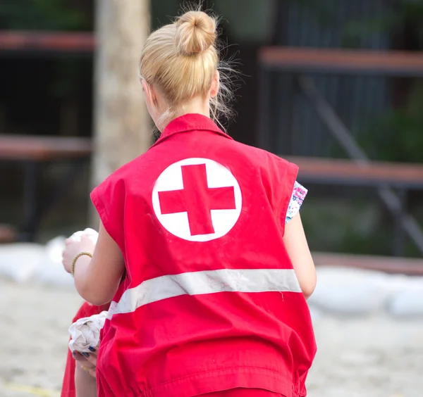First aid staff — Stock Photo, Image