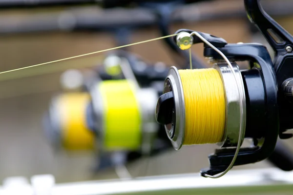 Fishing reels — Stock Photo, Image