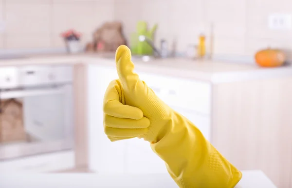 Conceito de limpeza doméstica — Fotografia de Stock