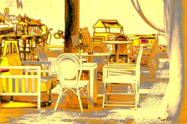 Cafe bar Beach