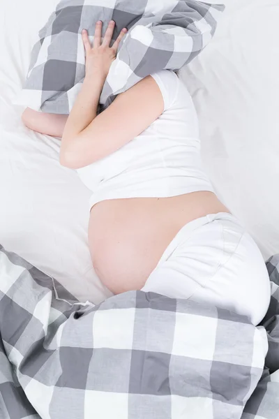 Doença durante a gravidez — Fotografia de Stock