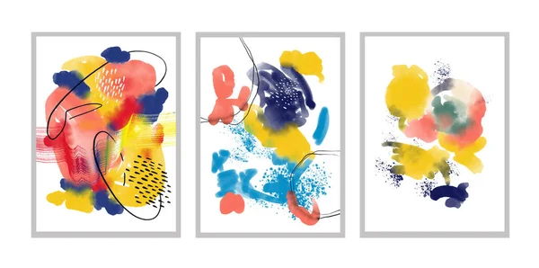 Креативные Минималистские Иллюстрации Оформления Стен Дизайна Обложки Открытки Буклета — стоковое фото