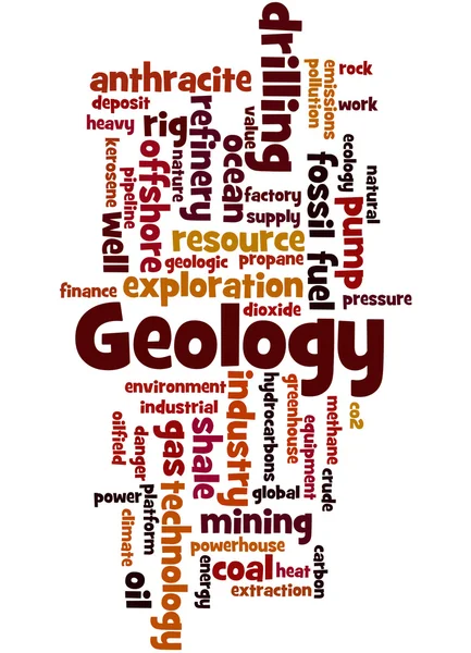 Geology, word cloud concept 7 — Stock Photo, Image