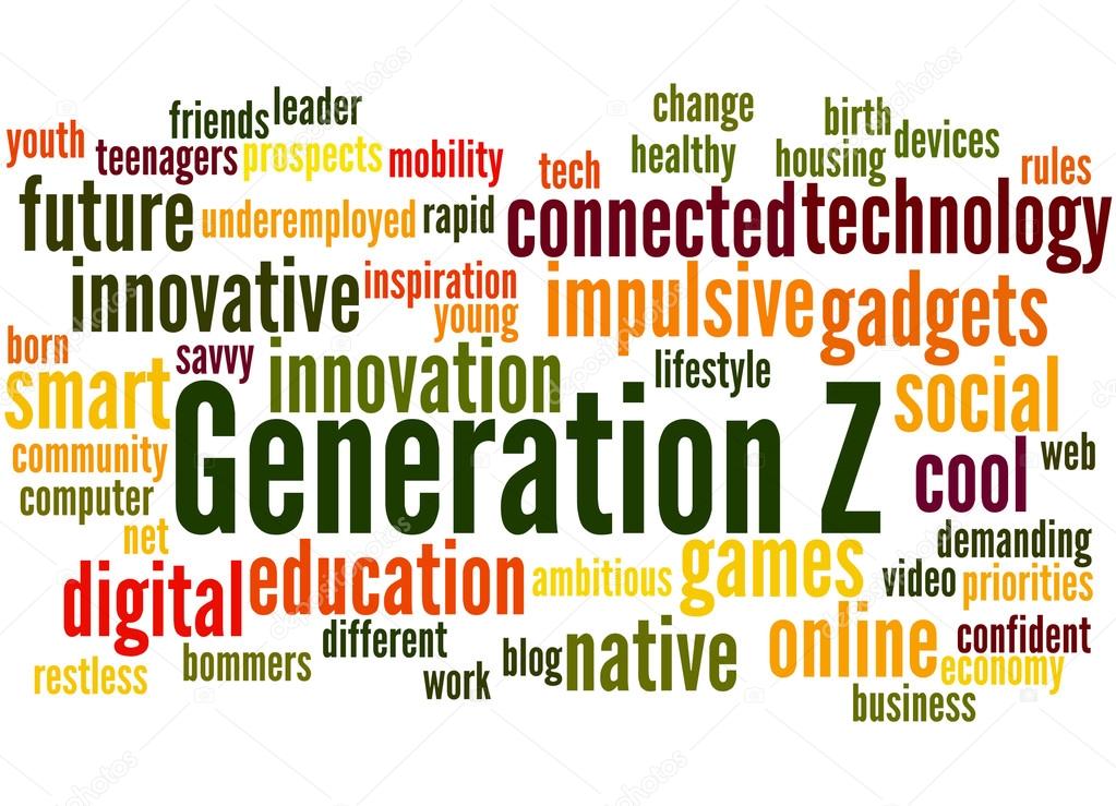 Generation Z, word cloud concept 6 — Stock Photo © kataklinger 111626182