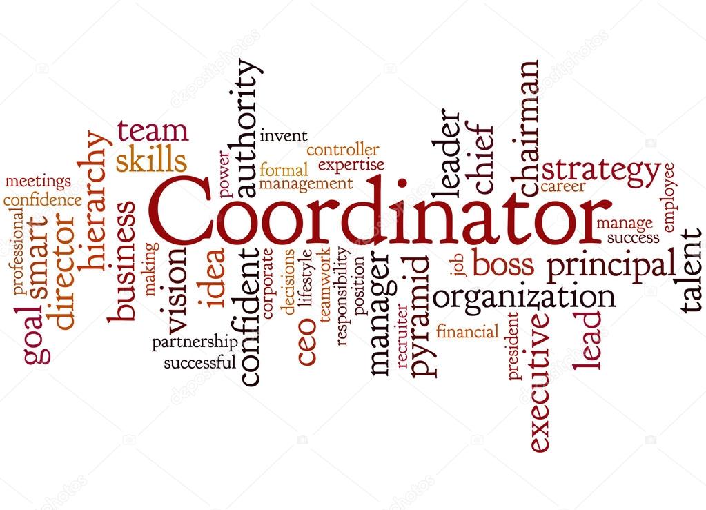 Coordinator, word cloud concept 9 — Stock Photo © kataklinger 113020944