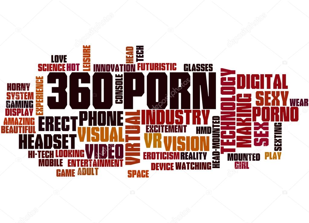 360 Porn, word cloud concept â€” Stock Photo Â© kataklinger #116043738