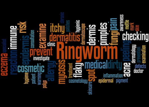 stock image Ringworm, word cloud concept 6