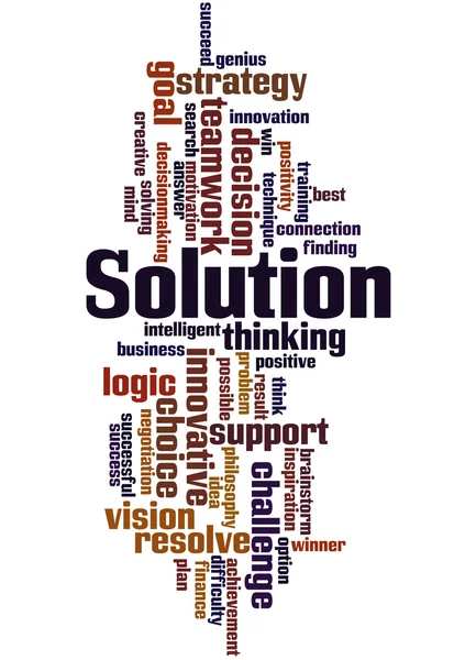 Solution, concept word cloud 6 — Photo