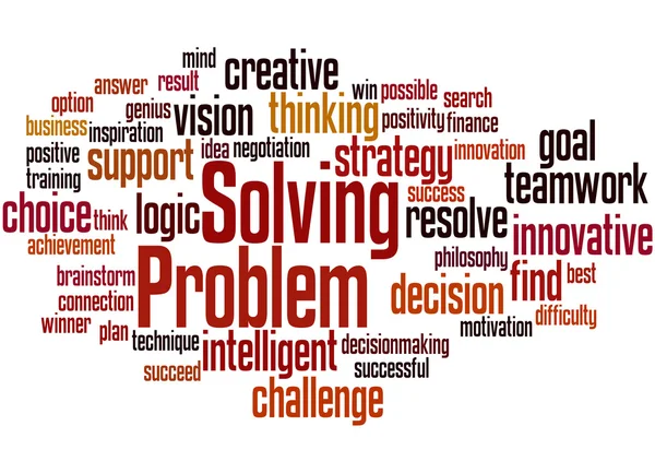 Problem Solving, word cloud concept 5 — Stockfoto