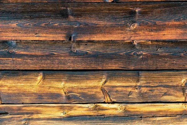 Eski Ahşap Kirişler Duvarlar Rustik Dokusu Arka Planı — Stok fotoğraf