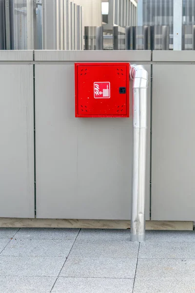 Fire Extinguisher Box Public Building Area — Stock Photo, Image