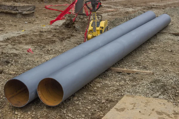 Pipes ready for installation — Stock Photo, Image