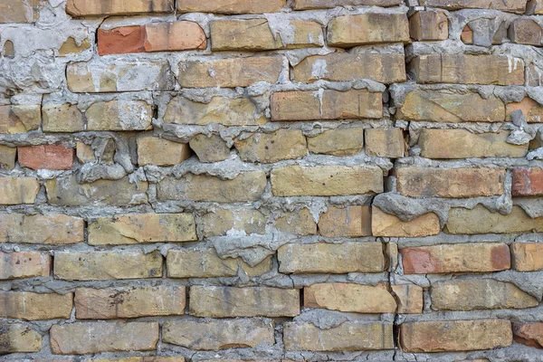 Broken brick wall background 2 — Stock Photo, Image