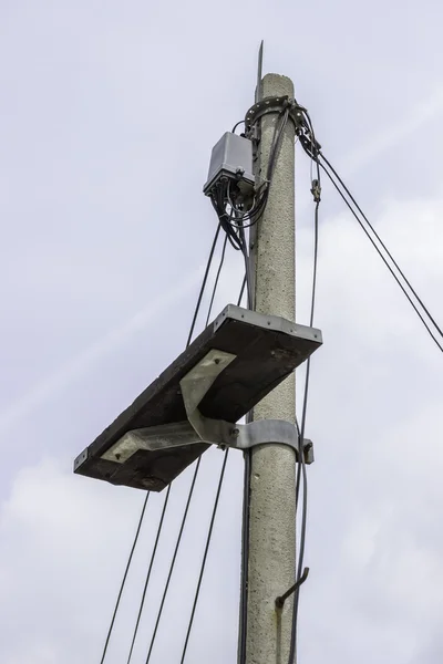 Poteau sans plateforme de travail surélevée — Photo