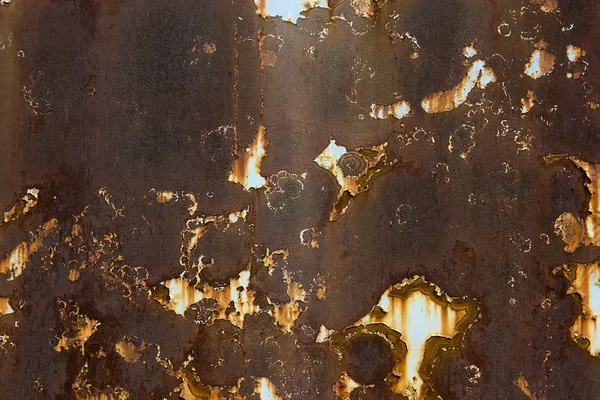Fondo de superficie de metal oxidado —  Fotos de Stock